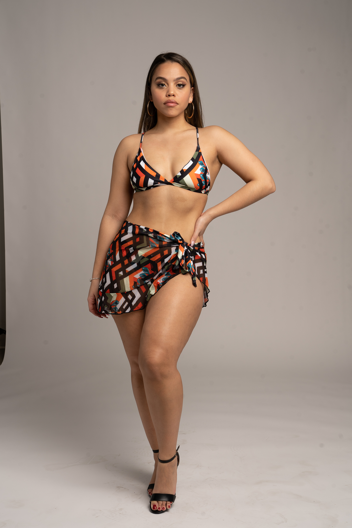 TROPI SWIMSUIT ORANGE