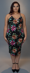 Black, Blue, & Orange Dress