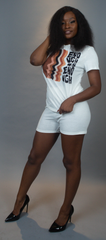 Enough is Enough 2pc set, White