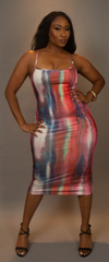 Red Multi Dress