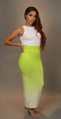 Lime Colada Ombre