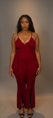 Gennie Jumpsuit, Red