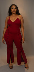 Gennie Jumpsuit, Red