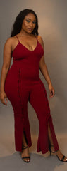 Gennie Jumpsuit, Red