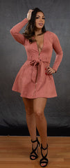 "Such A Doll" Cover Up Dress (Hot Pink)