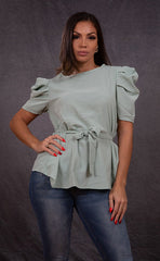 The Selfie Blouse (Green)