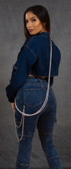 Tom Boy Top, Dark Denim